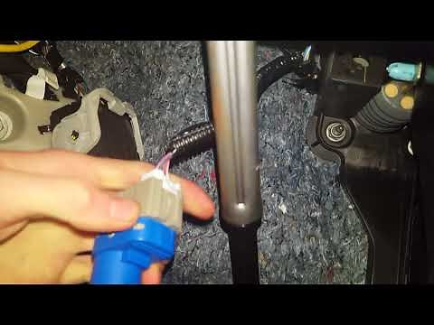 How to replace the brake light switch on a 2017 Ford Fusion
