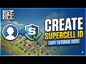 HOW TO Create a Supercell ID in Clash of Clans (Step-by-Step)