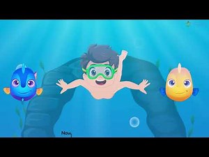 🏊 Swim like a Little fish | Nursery Rhymes for Kids