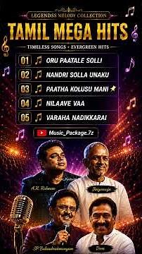 Golden Tamil Melodies | Best Love Songs & Evergreen Hits Collection