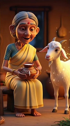 ek Budhi dadi aur uski jaadui bakri #cartoon #shorts