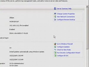 Active Directory set up