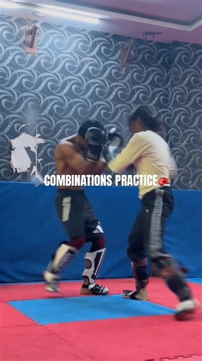 🗣️COMBINATION PRACTICE🥊#boxing #boxingcombinations #boxingcombo #mmastriking
