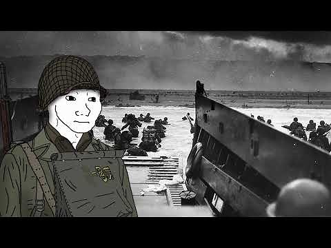 The Stars and Stripes Forever but you're landing on Omaha Beach