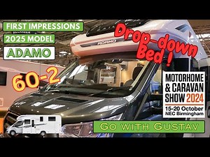 Adamo 60-2 2025 | First Impressions | Caravan & Motorhome Show 2024