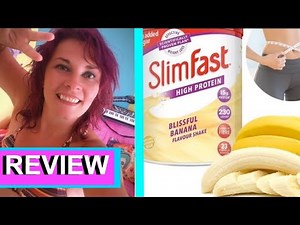 Review- Slim-Fast Blissful Banana Shake ( health and wellness ) @RazDazThemArt
