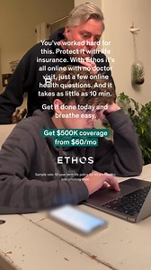 We make it easy to protect them. Get life insurance same-day with no medical exam, just a few online health questions. | Ethos