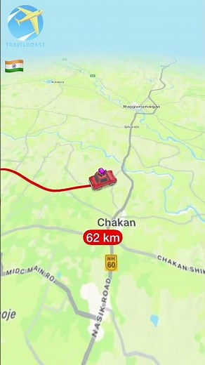 Pune to Bhimashankar Temple Road Map Pune to Bhimashankar by Road