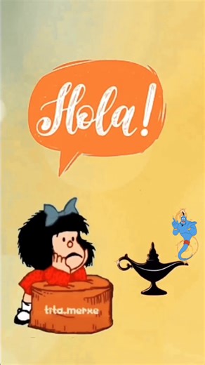 Humor with Mafalda: Hello and Happy Friday!