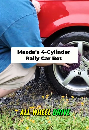 Why is Mazda making an AWD 4-cylinder turbo hatchback in the '80s? The rally bug bit them! #Mazda #AWD #Turbo #Hatchback #Rally 2h