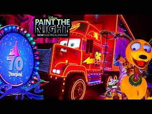 FIRST SHOWING: Paint The Night Parade | Disneyland Resort 70th Celebration