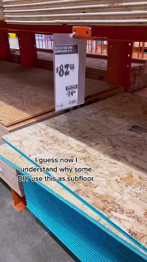 Subfloor osb vs particle board #diy #floor #flooring #construcion #remodel #houseflip #house #home #28XTREMES