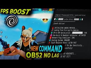 Free Fire Lag Fix Config File OB52 | Brevent New Command&Lag Fix + Headshot Script 📂🎯 |#zaxefx