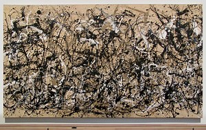 Jackson Pollock’s Autumn Rhythm (Number 30) is no accident