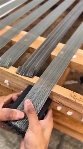 Installing Stretch Fabric on a Wood Bed Frame.