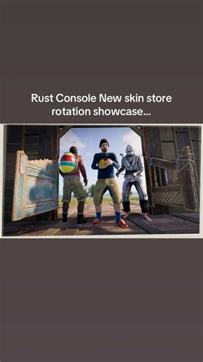 Rust Console New skin store rotation showcase…#shorts #rust #rustconsole