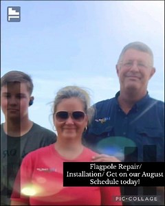 If you need flag pole repair, new rope or need a flag pole installed,...