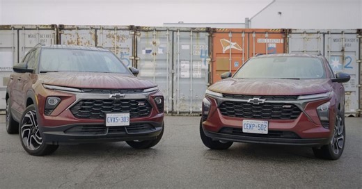 VIDEO: Chevrolet Trailblazer vs Chevrolet Trax