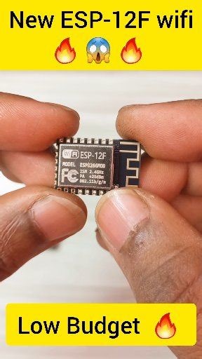 New ESP-12F wifi module 😱🔥😱 #electronics #fbreels #short | Smart Barsha