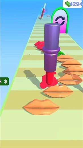 💋🙀 Lips stack viral super lipstick 💄 run gameplay level 281 🎮‼️ #games #gameplay #lipstick
