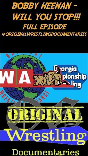 AWA To Atlanta - Bobby "The Brain" Heenan #wcw #wwf #wwe #bobbyheenan #thebrain #tko #andrethegiant