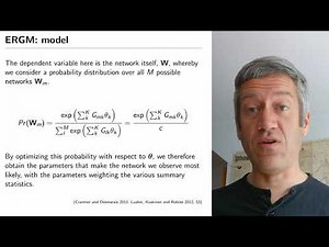 Quantitative Methods II - Exponential random graph models