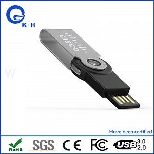 [Hot Item] Mini Metal Twist USB Flash Memory Stick for 16GB Gift