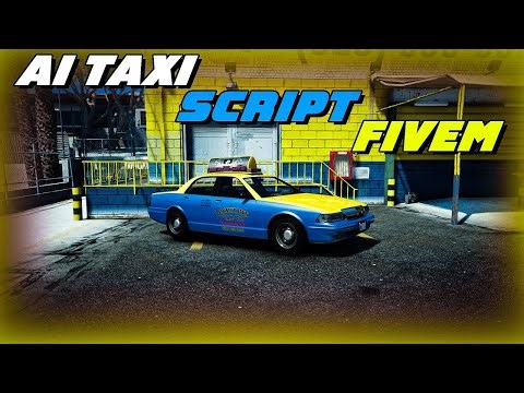 Taxi Script for FiveM Servers | HakuTag (V1.0)