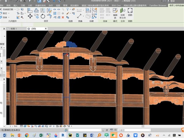 【Revit二次开发】HBIM古建BIM模型自动建模程序完整版