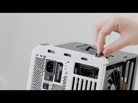 满足我对立式itx的所有期待！沉浸式装机，白色即是正义。