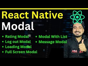 React Native Modals 🔥 | For Beginners In Hindi | Engineer Codewala