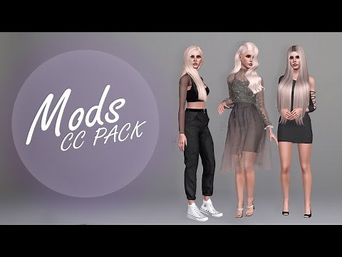 💎 CC PACK FOLDER MODS/DOWNLOADS THE SIMS 3 | MY FOLDER MODS