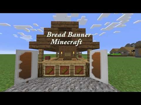 Bread Banner Minecraft Tutorial TheLaugher