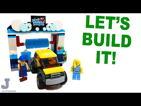 LEGO City 2023 Car Wash 60362 Complete Build & Review