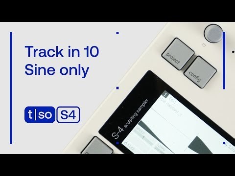 S4: Track in 10 – Making a track using a sine wave
