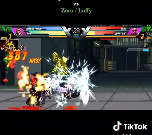 Epic Battle: Jotaro & Dio vs Zoro & Luffy | Jump Force Mugen