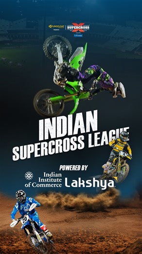 Indian Institute of Commerce - Lakshya on Instagram: "The Supercross League roars into town, bringing global-level racing and unmatched adrenaline to Calicut. This is not just a motorsport event, it’s a massive celebration of speed, power, and world-class action. With elite riders, roaring engines, and a stadium charged with energy, the Supercross League promises an unforgettable experience for every spectator. Powered by IIC Lakshya, this mega event reflects passion, excellence, and a commitmen