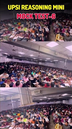 UPSi Reasoning mini mock test 6 #superclimaxacademy