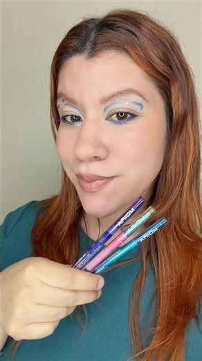 Chrome Graphic Liner Tutorial 💫 ft ‪@MOIRACosmetics‬ supernova gel liners #makeuptutorial #beauty