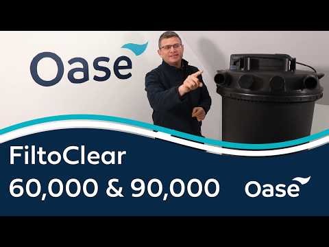 NEW FiltoClear 60,000 & 90,000 Litre Pond Filters Explained | OASE