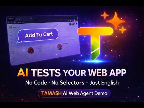 TAMASH AI Web Agent Demo on Web MCP Tools