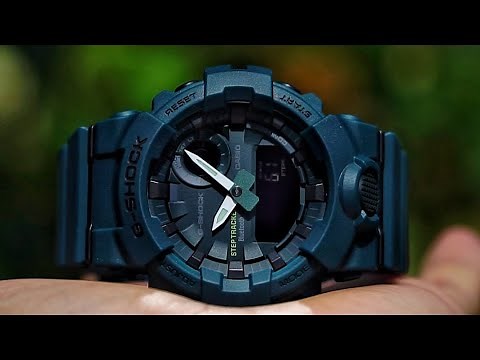 G-Shock GBA-800 Dark Green G-Squad unboxing & review