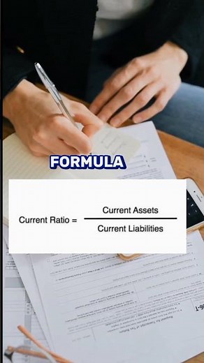 How to Calculate Current Ratio ? #finance #accounting #corporatelife