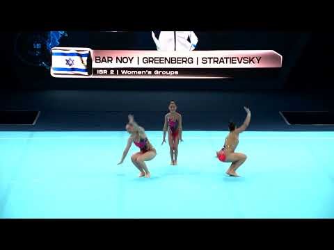 Israel 2 (ISR) - 2024 Acrobatic Worlds, Guimaraes (POR) Dynamic Qualification Women's Group