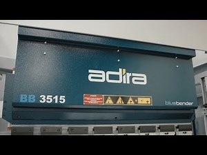 ADIRA BB3515: 100% Electric Press Brake