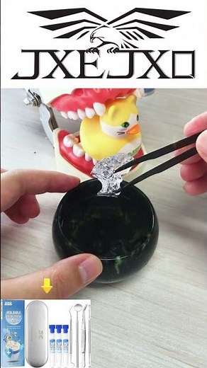 Fix missing teeth at home! Moldable repair kit provides an instant, temporary solution #tooth #fix