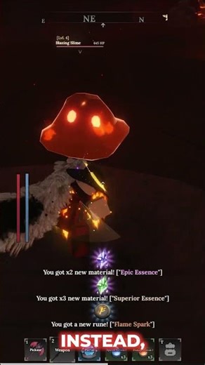 easiest way to kill slimes! #roblox #Theforge #fyp #gaming