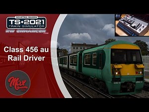Train Simulator 2021: Class 456 on the South London Network (Rail Driver driving)