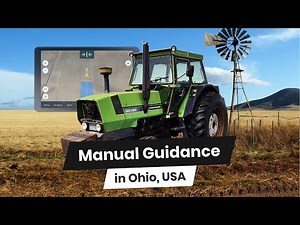 FieldBee Manual Guidance (L2 receiver) in action // precision tractor upgrade