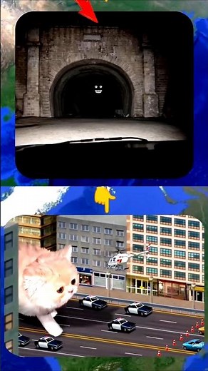 Two Amazing New V's Old Top Secret 😶‍🌫️😱 on google maps and google earth 🌎 #shots #universalmaps1m